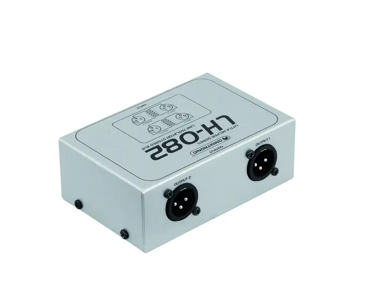 OMNITRONIC LH-082 Stereo isolator XLR 